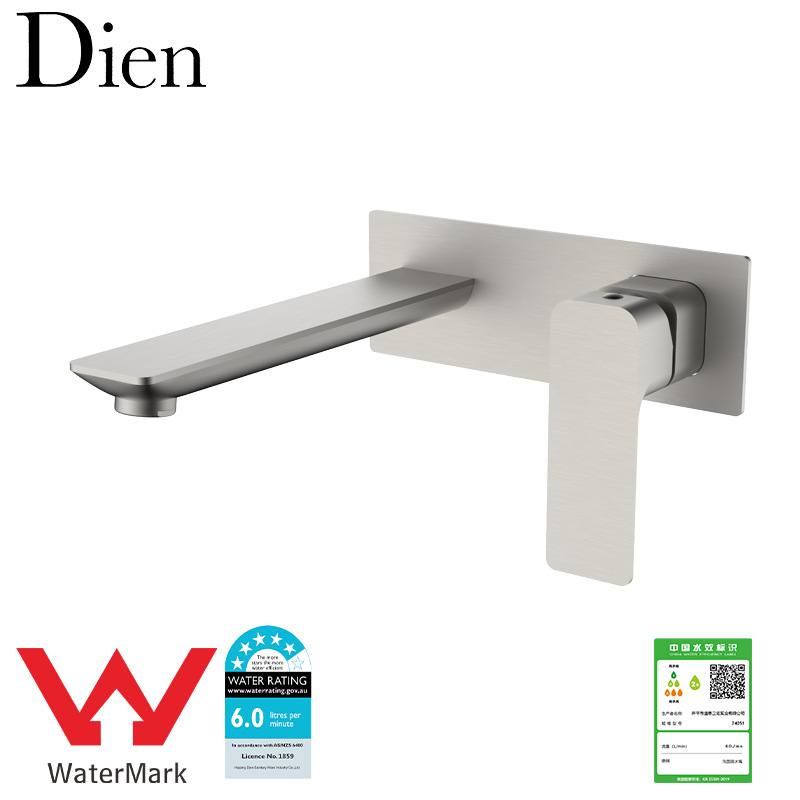 WATERMARK认证 暗装面盆水龙头 防指纹工艺入墙式安装 出口品质