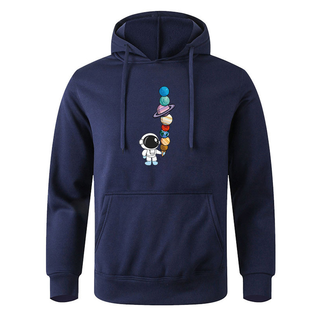 Men's Cartoon Hoodies Sweatshirt Autumn Long Sleeve Hooded S