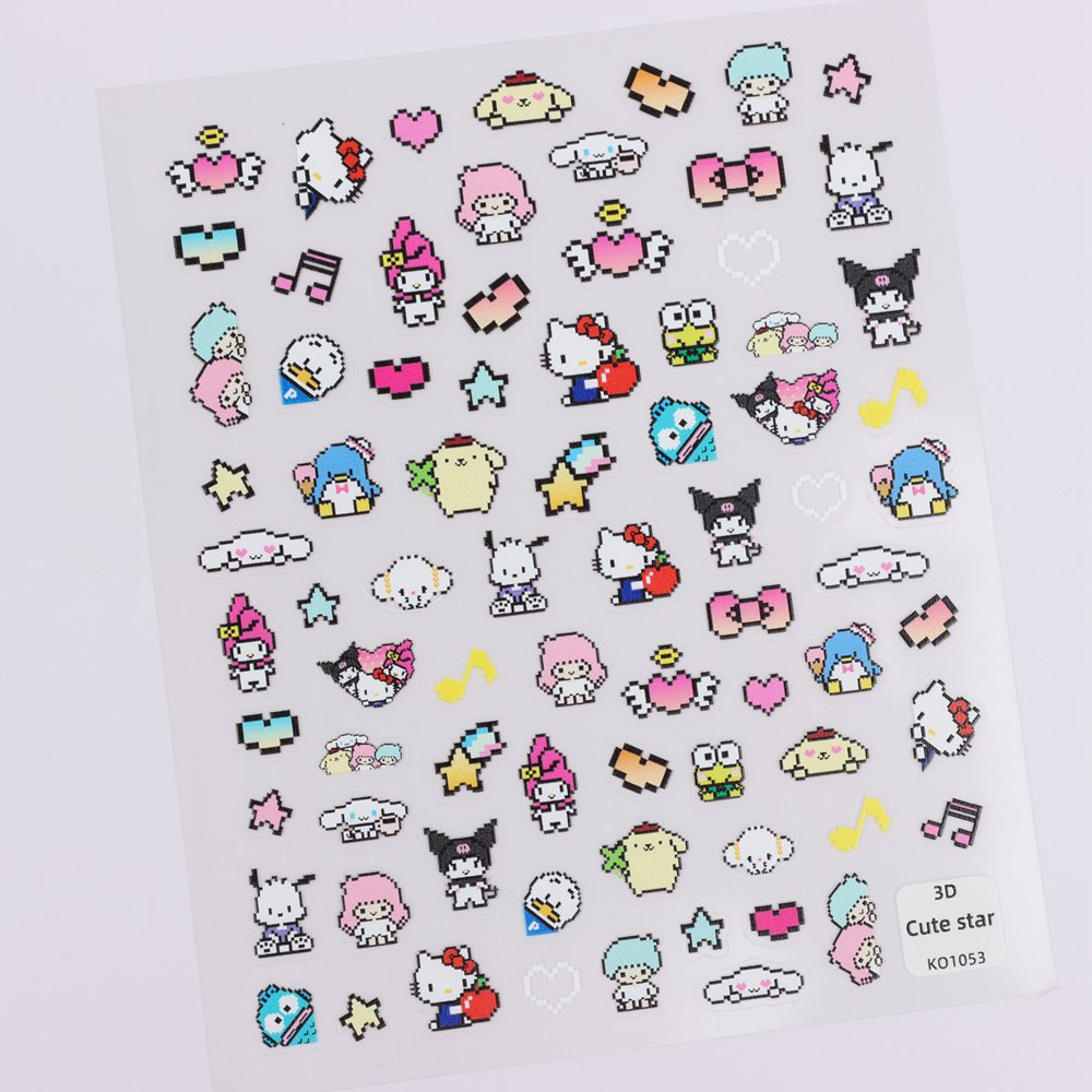 ko-1053 모자이크 산리오 [얇고 터프한 스타일]