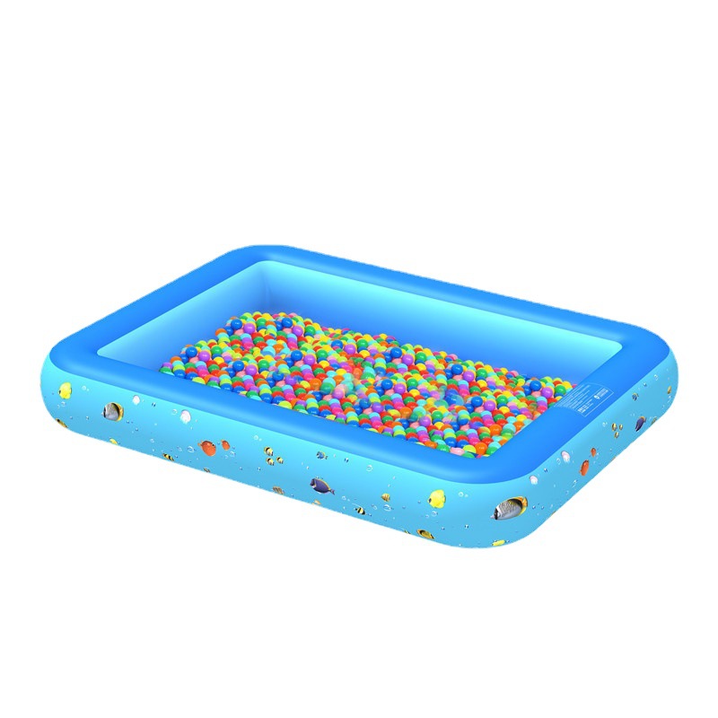 Inflatable square swimming pool for swimming play in water for…