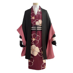 Blue Prison Cosplay Costume Taisho Romantic Thousand Cuts Leo Lady Japanese Style Kimono Role Playing Set