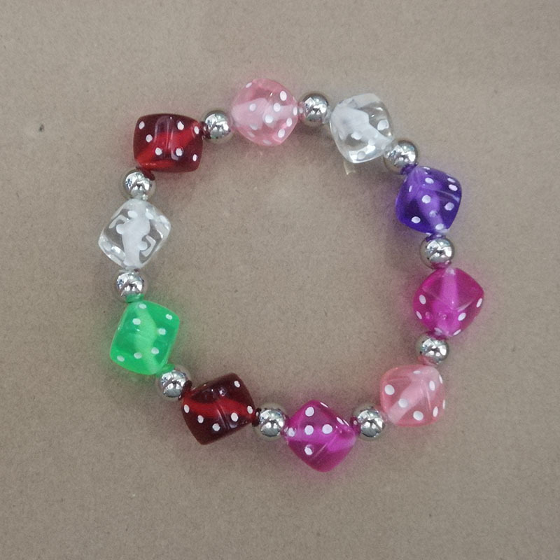 투명 실버 구슬