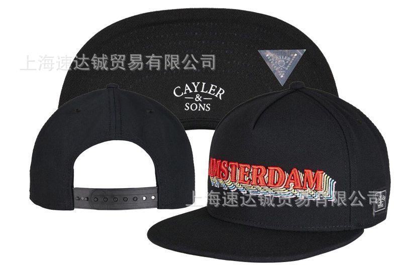 Mayorista comercio exterior sombrero plano sombrero ajuste sombrero sombrero de automóvil sombrero de moda americana sombrero de sol sombrero de sol