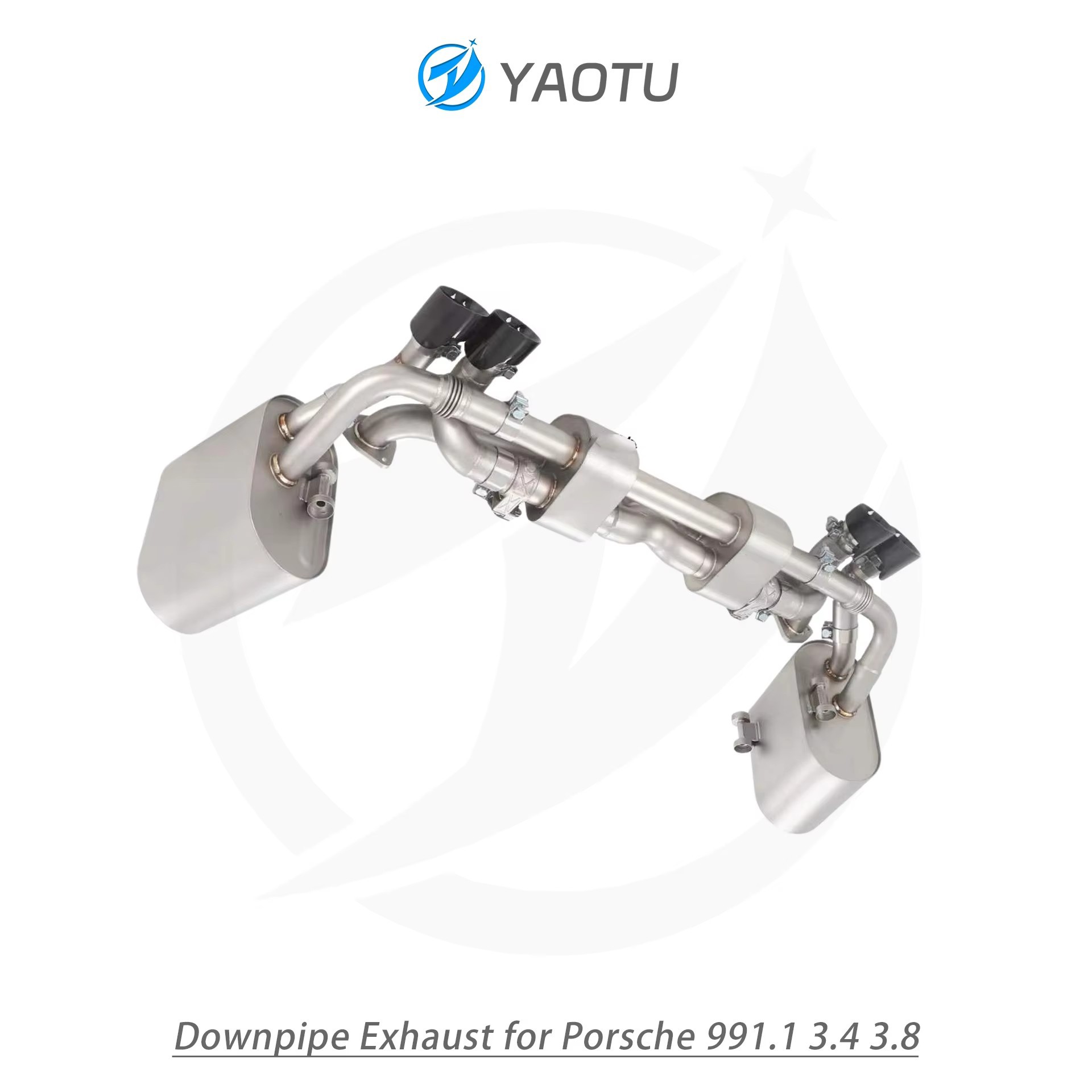 Suitable for Porsche 991.1 3.4/3.8L SUS304 Valvetronic Catback Exhaust