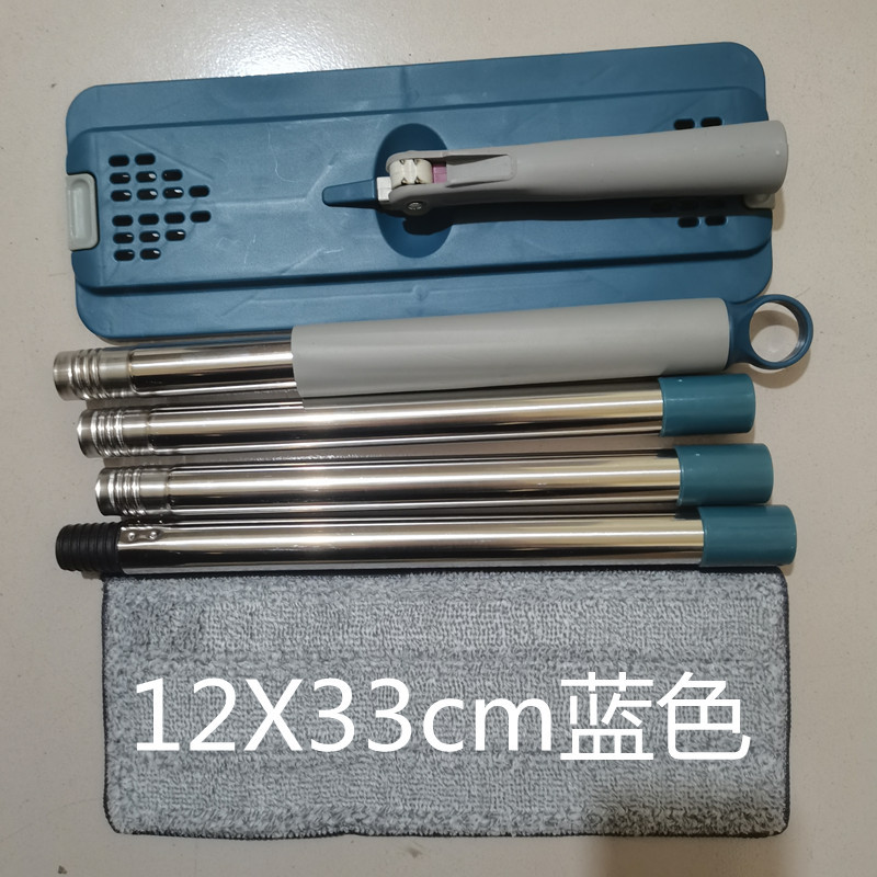 Lavado a mano sin suelo de baldosas de cerámica, fregona plana perezosa, limpieza doméstica, suelo de madera, trapeador grande seco y húmedo