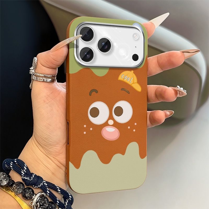 Hat Smile Is Suitable for Apple 17Air Mobile Phone Case Iphone16Pro Fun 15 Soft Shell 14 Cute 13/X