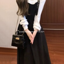 �ձ��編ʽ��ɫ��������ȹ��Ů�ﶬ�����С���������װ