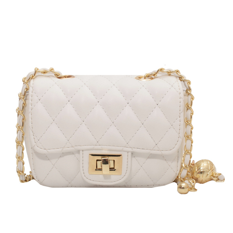 Bolso de cadena de moda coreana 2025 verano nuevo bolso femenino mini pequeño bolso de hombro de fragancia bolso de mensajero bordado de diamantes