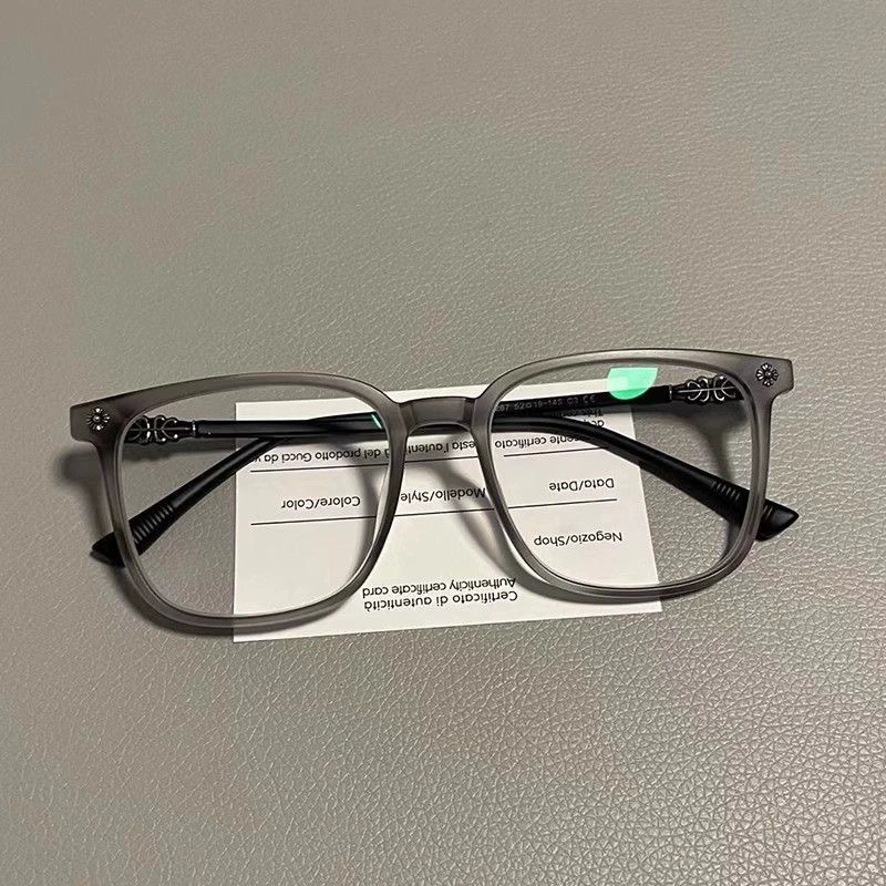 Anti-radiation glasses men's, matte frame, anti-blue-light lenses, multiple powers