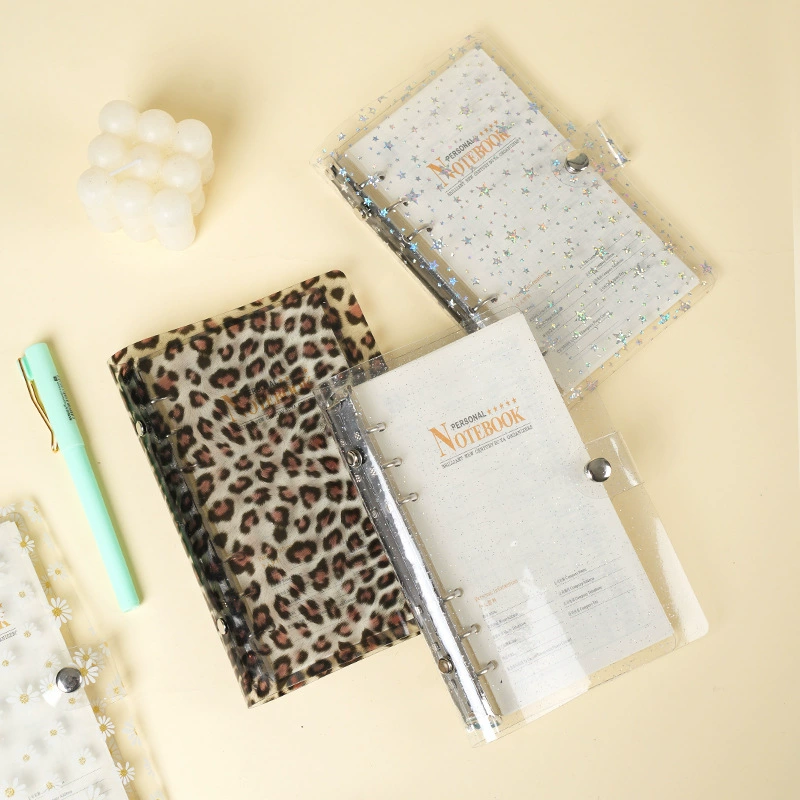 A5/a6 Корейская версия ПВХ прозрачная перепечатка корпус красочная ручная книга оптом ins Простые ручные заметки E18