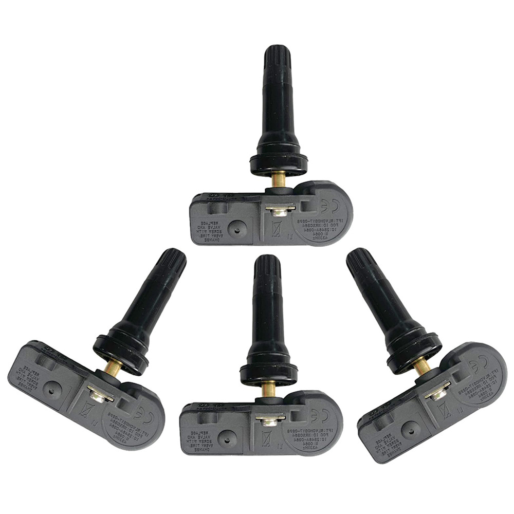 4 Pieces 682411067Ab Tire Pressure Monitoring Sensors Suitable for Chrysler Dodge Jeep 433Mhz