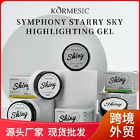 KORMESIC Symphony Starry Sky Highlighting Gel Полная английская упаковка Трансграничная внешняя торговля Источник Производитель Оптовая торговля