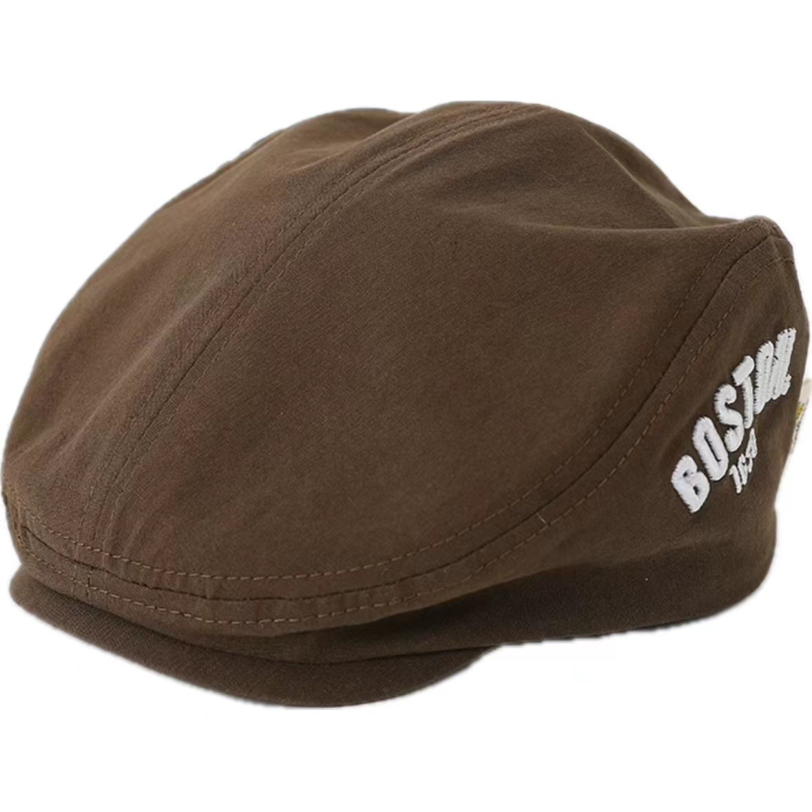 Boston sombrero de protección solar para niños, primavera y otoño, chico guapo, boina de calles, gorra pintora de niñas