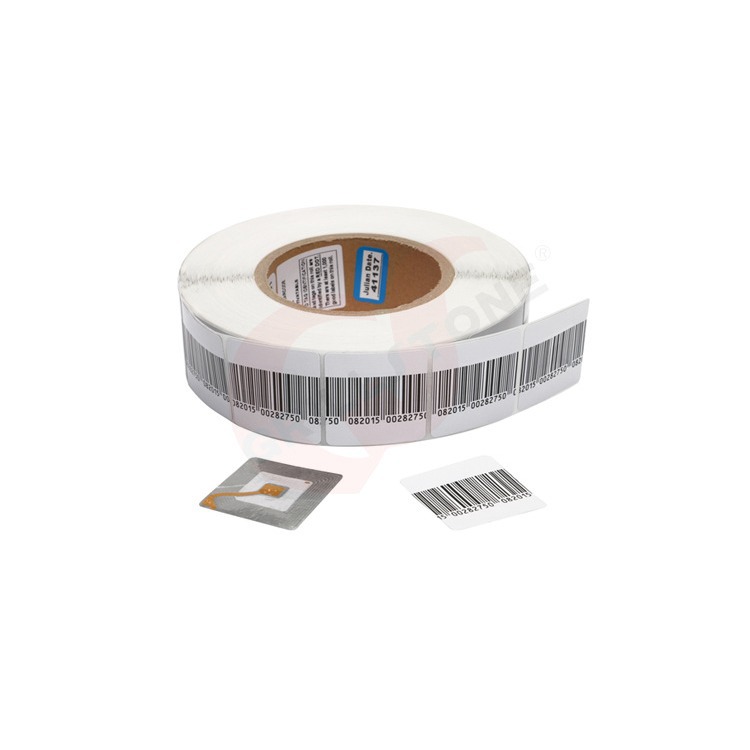 40X40MM soft label RF anti-theft label EAS supermarket cosmetics anti-theft stickers various sizes can be printed