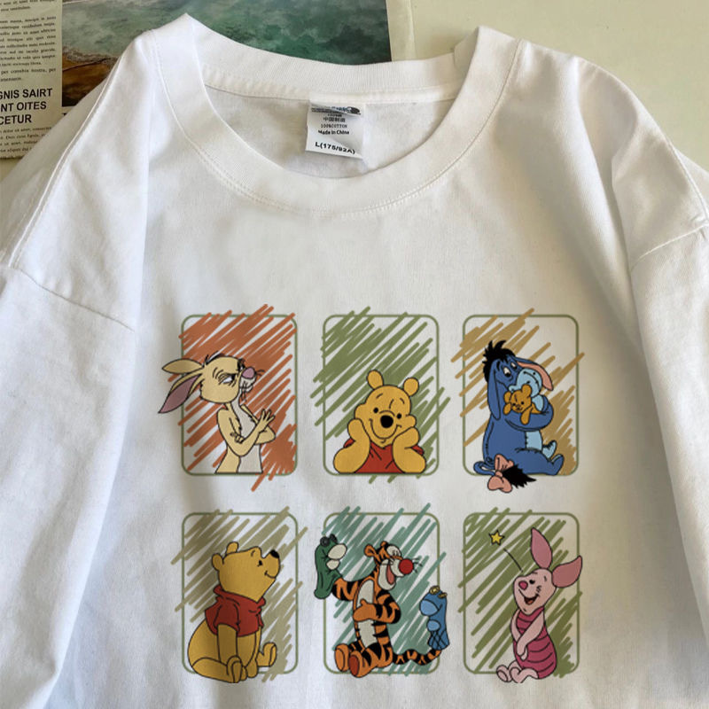 Ice Silk manga corta blanco Pooh Bear