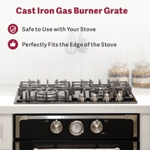 Cast iron stove rack &mdash;durable, rust-resistant, customizable