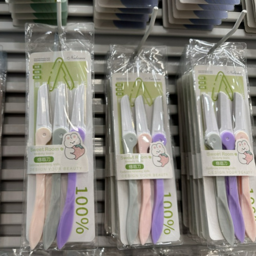 38 tipos de cuchillo de cejas plegables herramientas de maquillaje con cuchilla de cejas reemplazable 2 yuanes tienda dos yuanes tienda al por mayor