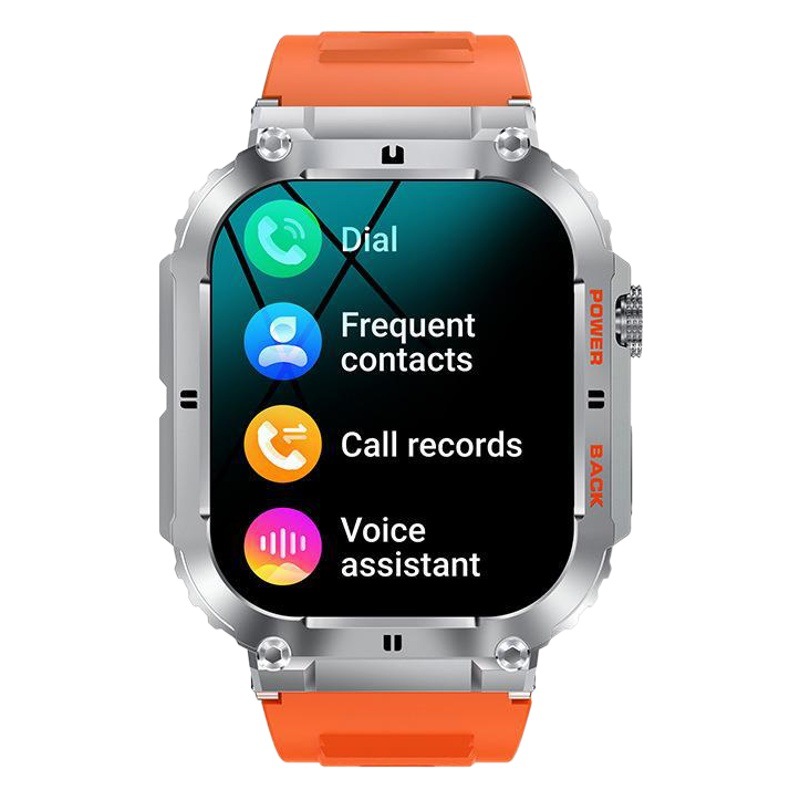 Nueva K57PRO llamada reloj inteligente música clima 1,96 pulgadas ritmo cardíaco presión arterial oxígeno en la sangre k57 fábrica