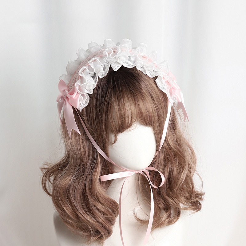 二次元ロリータカチューシャカチューシャ女性猫耳ヘアピンコスプレコミック展示ロリータメイドカチューシャ頭飾り|undefined