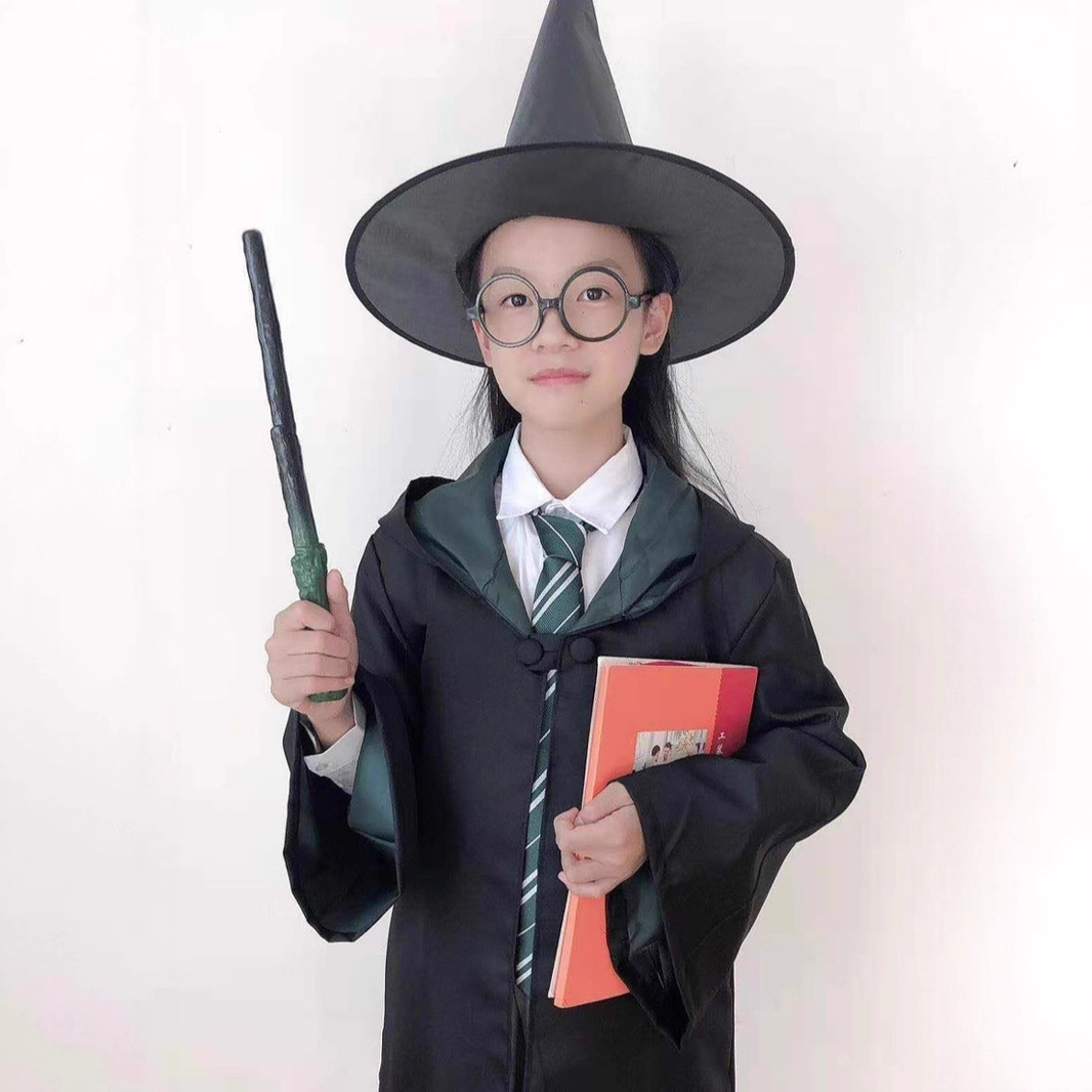 哈利波特学院披风同款儿童成人魔法袍cos服装万圣节周边道具长袍