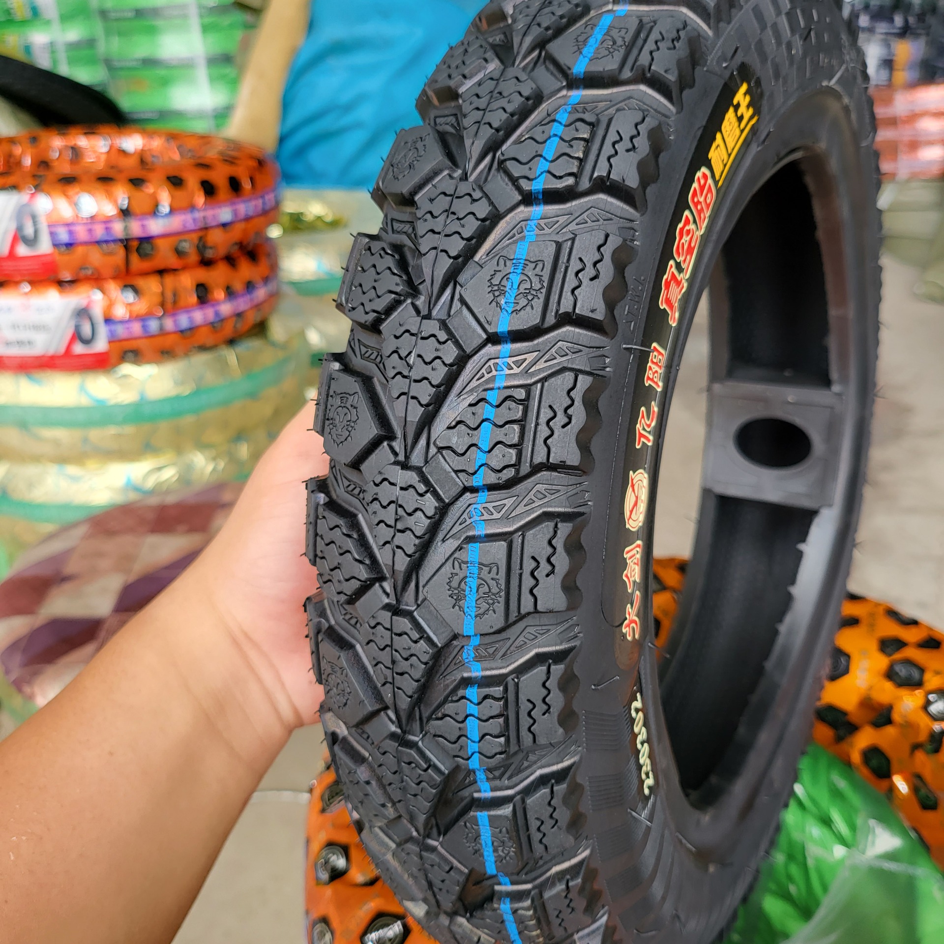 工厂批发大剑亿阳亿丰真空胎 3.00-10防滑型加厚电动车轮胎量X20