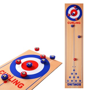 Children's 3in1 shuffleboard/bowling/Yo-Yo 3-in-1 Game Group portable shuffleboard bowling blanket