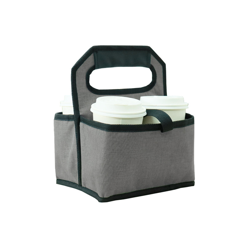 Can Hold 4 Cups of Coffee Drinks, Reusable Beer Cans, Hot and Cold Drinks Portable Storage Bag Can Hold 4 Cups of Coffee Drinks, Reusable Beer Cans, Hot and Cold Drinks Portable Storage Bag