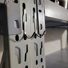 s型挂钩可拆卸家用厨房阳台床边柜门后卡勾货架配件置物架卡方管