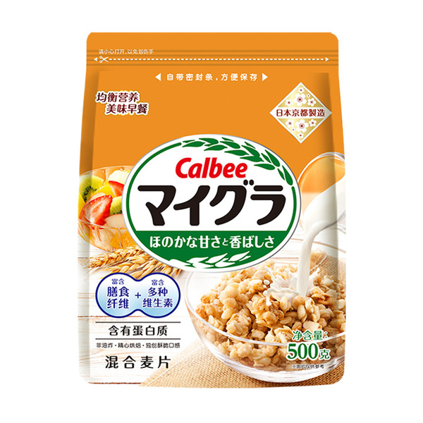 Calbee Fruit Fruit Calbee Oatmeal Chocolate Mixed Oatmeal Breakfast…