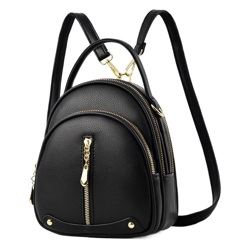 Bolsa 2023 nueva moda estilo coreano de moda pequeña mochila simple elegante hombro crossbody pequeño bolso redondo Mochila De mujer