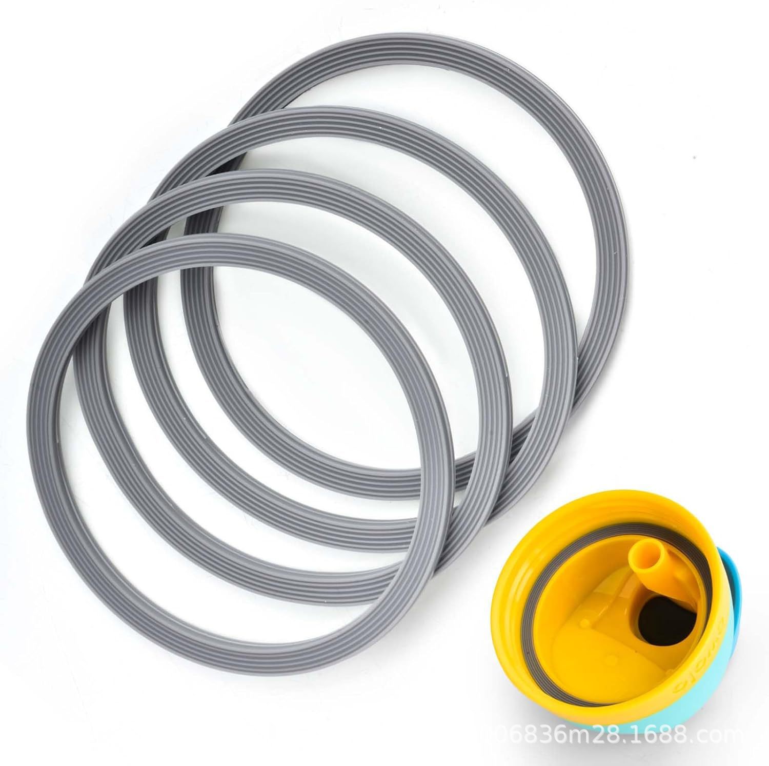 Owala FreeSip taza de agua anillo de sellado taza de agua tapón de silicona de repuesto para la boca de la botella accesorios 19/24/32/40oz image 3