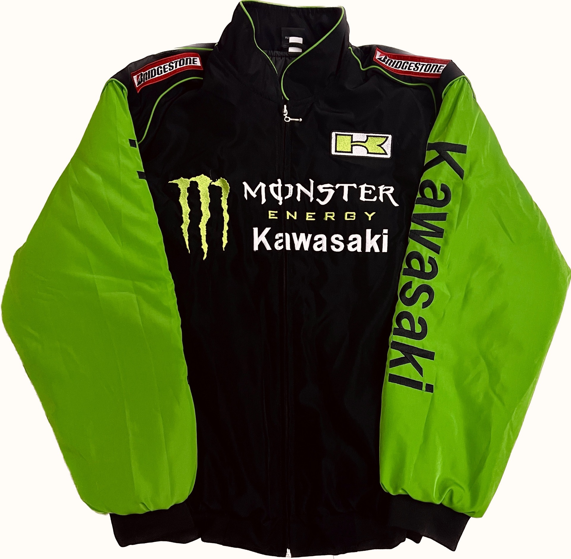 F1 bordado "delgado" nuevo traje de carreras de velocidad con traje de ciclismo de manga larga chaqueta de locomotora