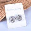 Metal earrings, Aliexpress, wholesale, European style