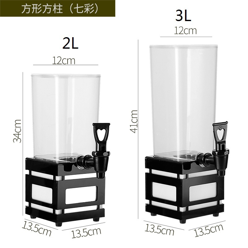 3 litros barril de cerveza KTV barril de vino barril de cerveza Bar mercado nocturno olla de jugo barril de vino emisor de luz