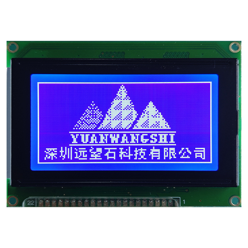 3.2-Inch 12864 with Chinese Font Library Supports Serial and Parallel Port Doll Machine with Serial and Parallel Port Display Lcd Module