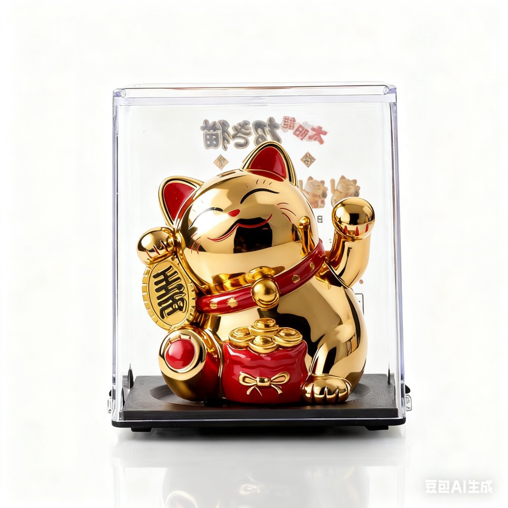 2 pulgadas energía solar mini gatos de fortuna mini mini mini oficina de escritorio suministros de automóviles decoración