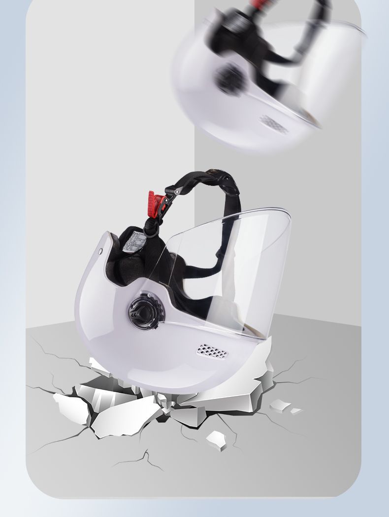 3C Helmet Large Size Electric Vehicle Helmet 65XL Extra Large