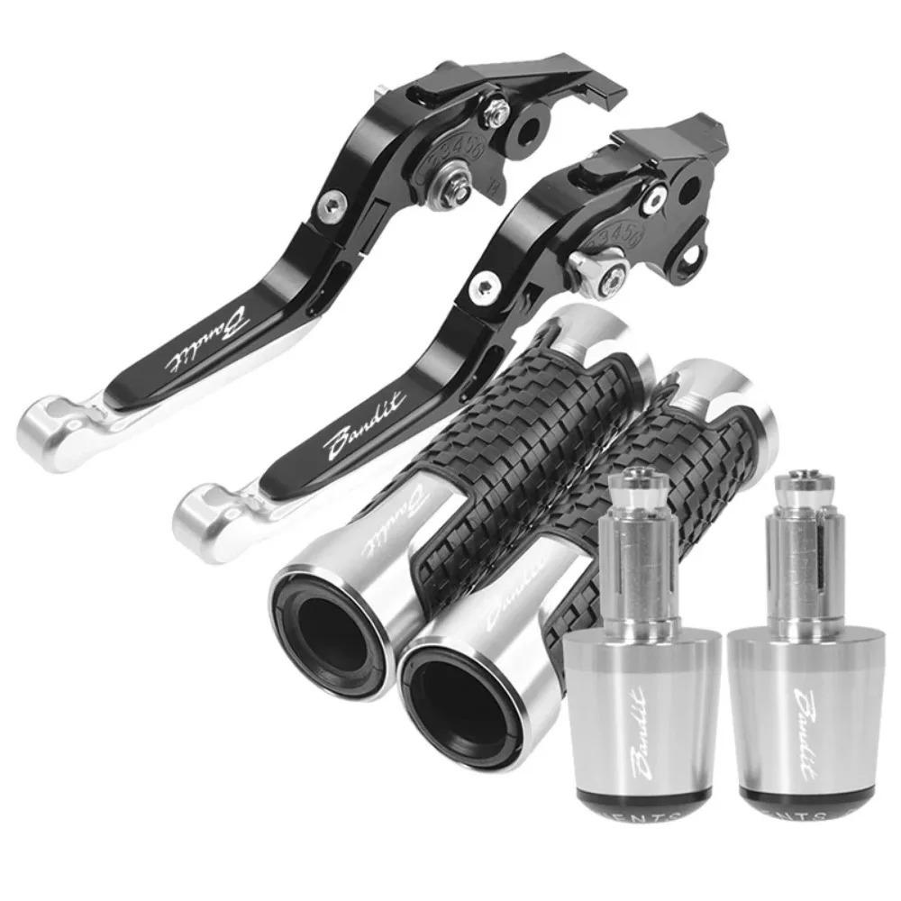 Gsf1250 Bandit Motorcycle Modified Cnc Brake Clutch Handle Lever Horn Handlebar Rubber Plug Set