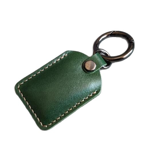 Tarjeta de control de acceso de cuero PU suave verdadera, llavero de gota de agua rectangular, llavero de inducción impermeable, tarjeta de protección de ascensor de la comunidad