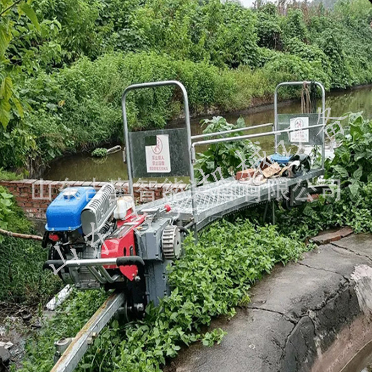 热销安全单轨果园运输车，山地单轨道运输车热销单轨运输车，果园