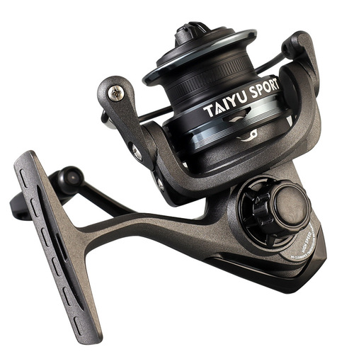 Taiyu force-discharging alarm micro-object spinning wheel 800 type ice fishing wheel 6.2:1 Xiekou Road Sliding Stream Road sub-fishing wheel