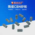 陶瓷CBN砂轮D2.5轴承钢微型轴承内圆磨专用砂轮工具生产厂家