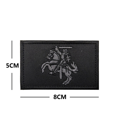BACK HAND Knights Legion Crusader Embroidered Cloth Patch in god we trust patch