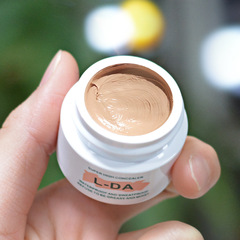 L-DA遮瑕膏遮蓋斑點黑眼圈遮瑕粉底膏 防水不脫妝遮瑕膏一件代發