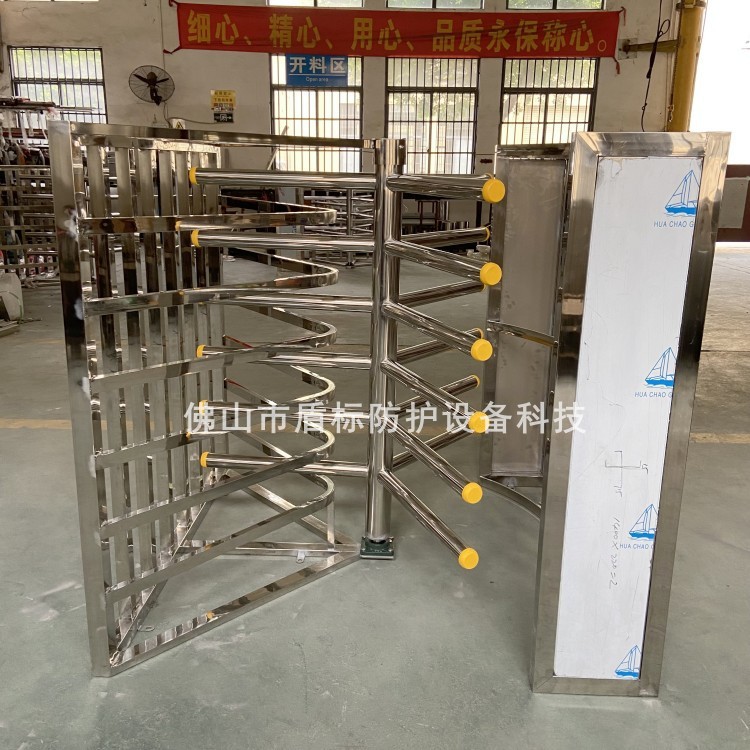 火车站单向入口通道门  半高梳状单向转匝门 只可出不可进单向门