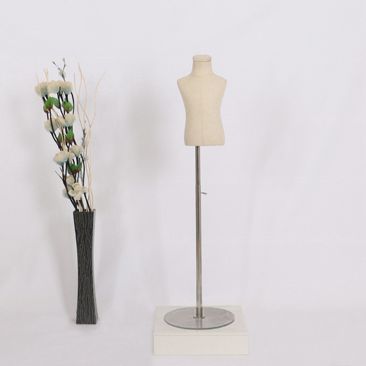 Modelo DE LOS NIÑOS apoyos medio cuerpo soporte con diadema mano ventana pantalla soporte niños y niñas tienda de ropa modelo estante image 10
