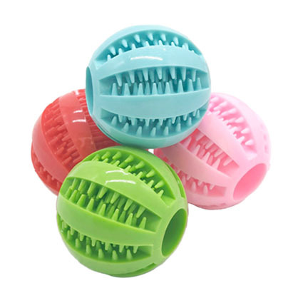 Juguetes para mascotas transfronterizos de Amazon, molares para perros, pelotas resistentes a morder, pelotas para morder para perros, pelotas para comer tpr, juguetes de sonido Ximu