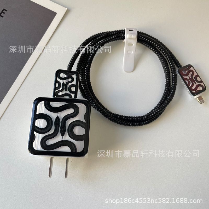 Apple 20W/18W Charger Protective Cover Is Suitable for Iphone17Pormax/16Por Mobile Phone Data Cable Apple 20W/18W Charger Protective Cover Is Suitable for Iphone17Pormax/16Por Mobile Phone Data Cable