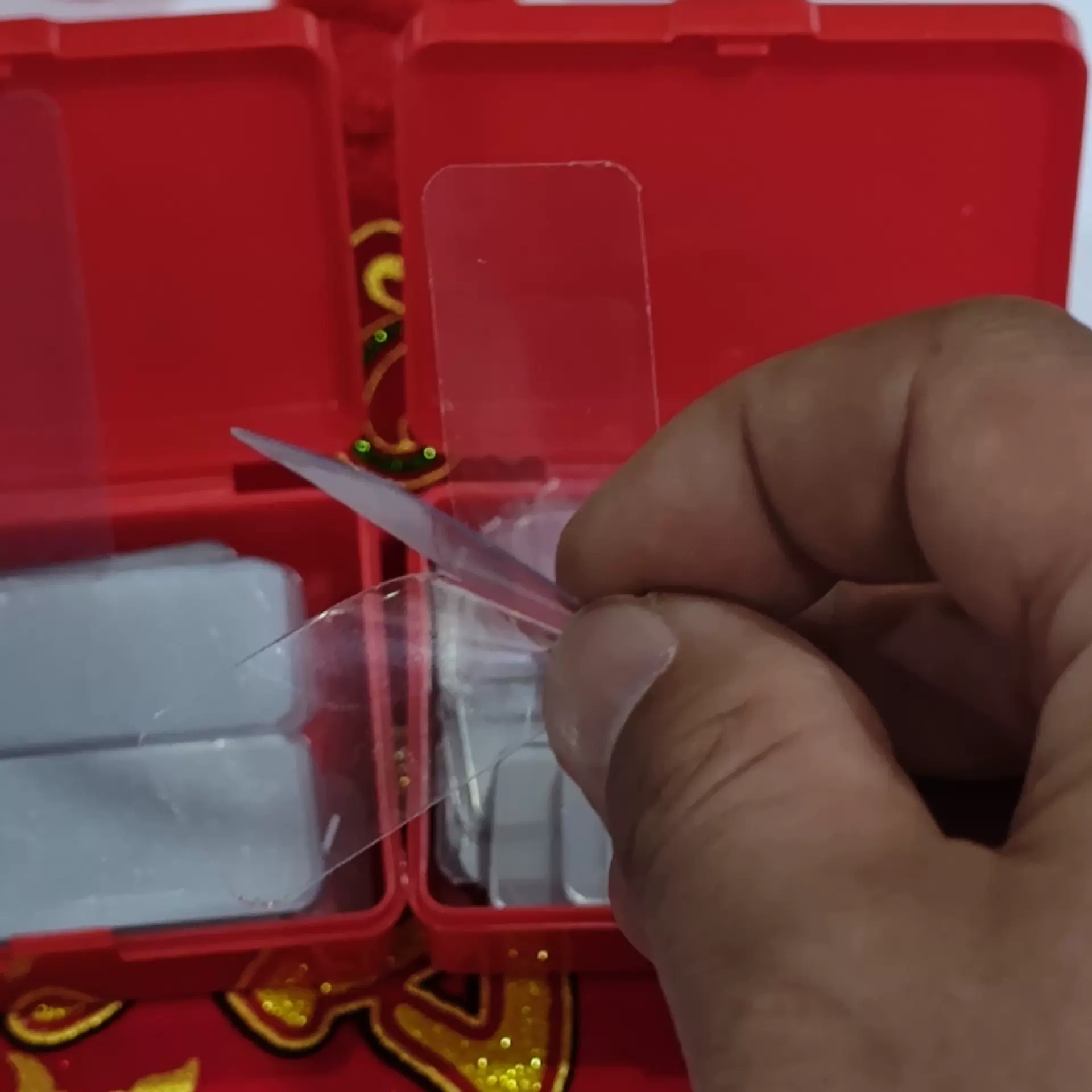 贴对联专用双面胶家用自粘性无痕粘胶条墙面春联门联透明胶带贴片