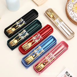 刀叉勺套装;西餐刀叉勺;便携餐具